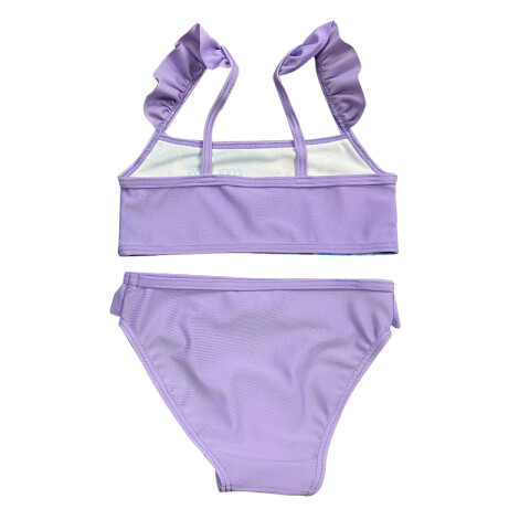 Malla Infantil Bikini 2 Piezas Frozen Talle 4/10 VIOLETA