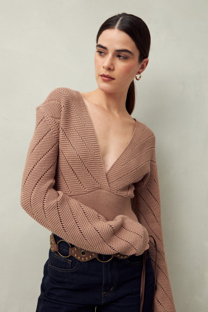 SWEATER ELINA Visón