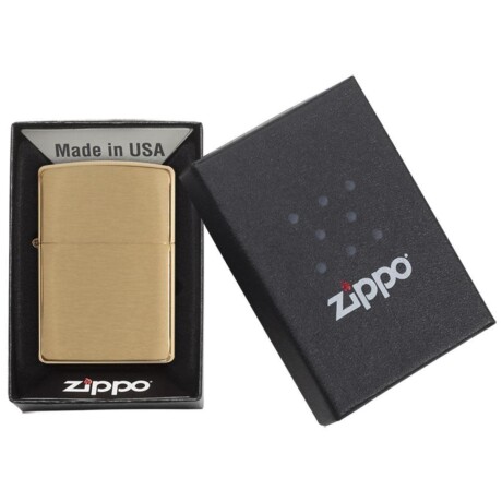 Encendedor Zippo Classic Brushed Brass - 204B Encendedor Zippo Classic Brushed Brass - 204B