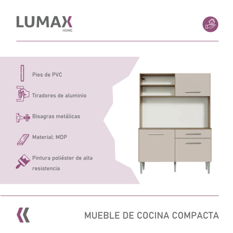 Mueble de cocina compacto 120 cm Mueble de cocina compacto 120 cm