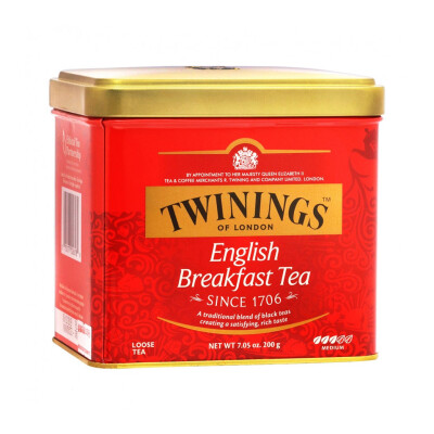 TWININGS LATA ENGLISH BREAKFAST 200 GR Twinings Lata Breakfast 200g