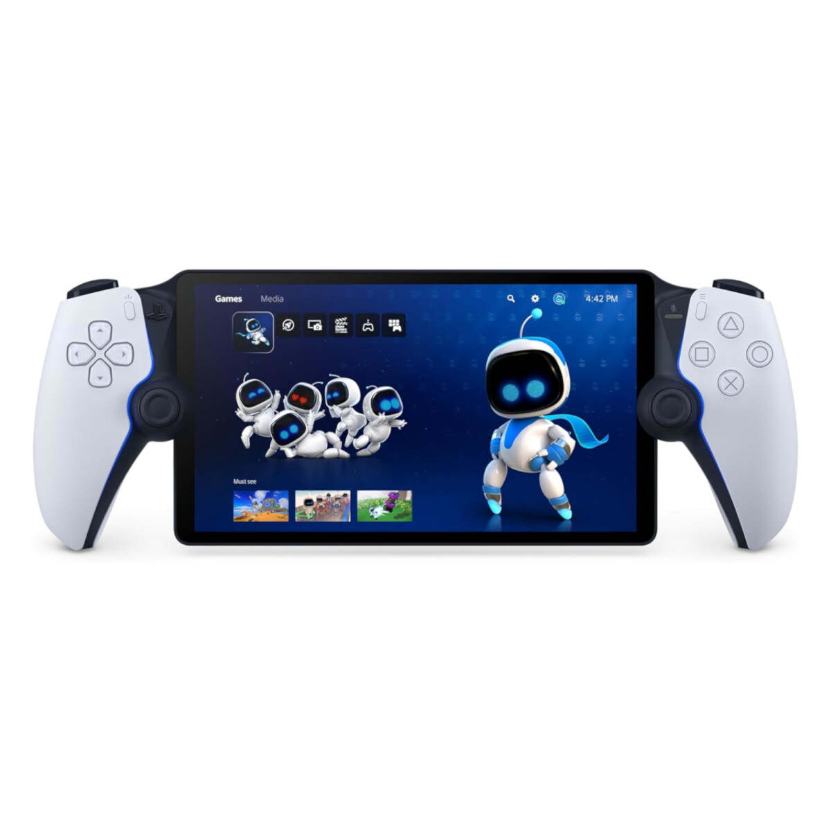 Sony - Reproductor Remoto Playstation Portal. Pantalla 8". 60HZ. 1080PX. Batería Hasta 5 Horas. 