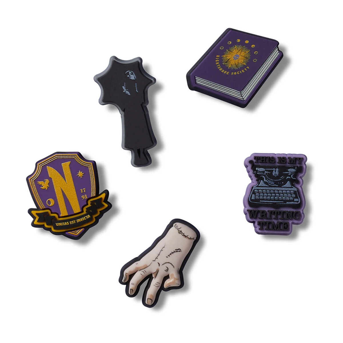 Jibbitz Addams Family 5Pack 