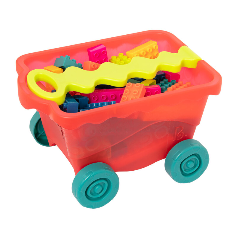 Bloques de construcción con carro B. Toys Bloques de construcción con carro B. Toys