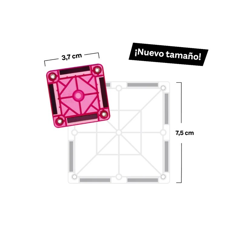 Bloques magnéticos Imanix Caja Mini 24 pcs 3+ Bloques Magnéticos Imanix Caja Mini 24 Pcs 3+
