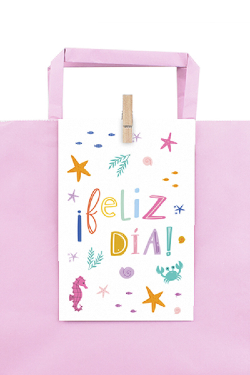 Tarjeta feliz día 10x15. - DISEÑO 7 