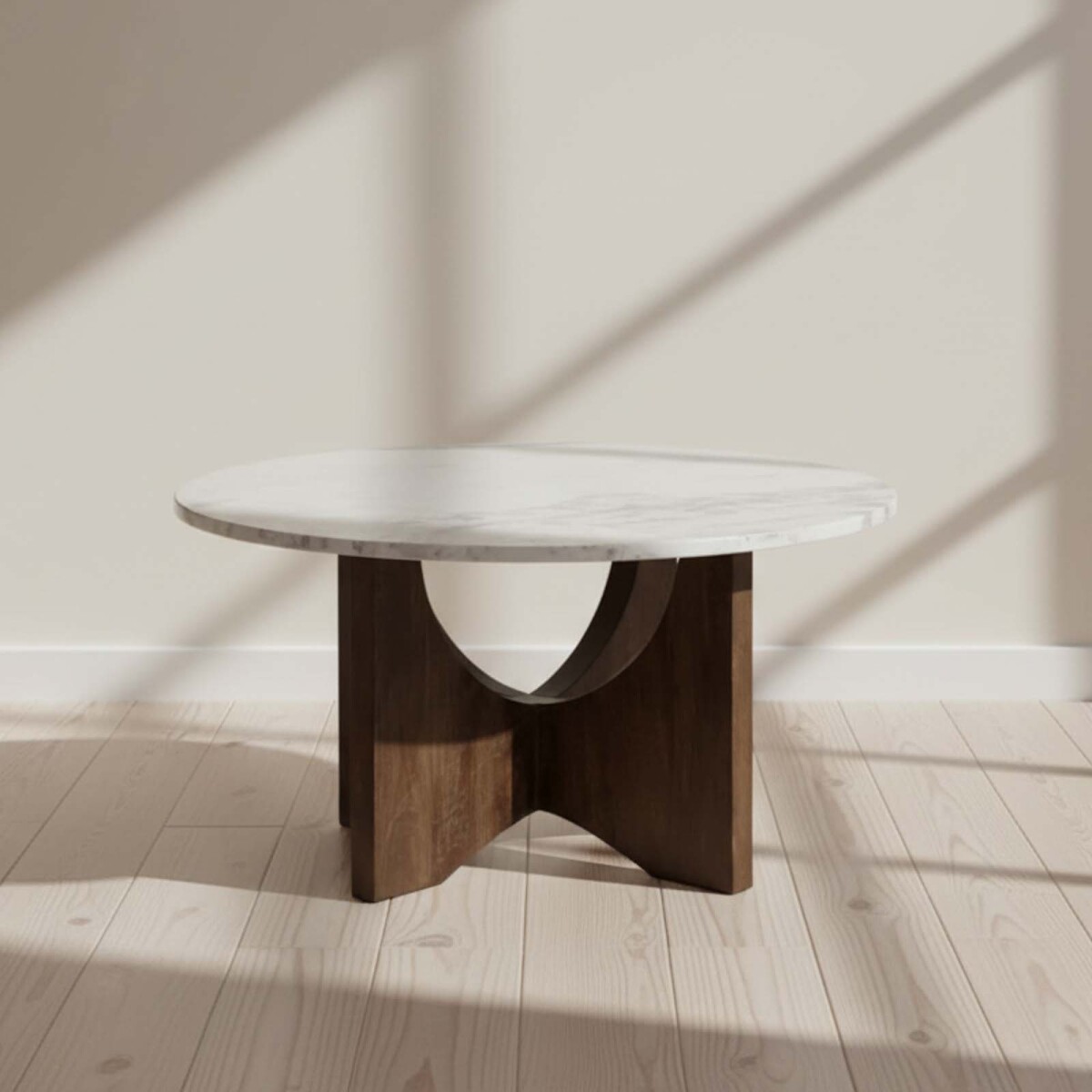 MESA RATONA - MADERA-Y-MARMOL MARRON LEONA CASTAÑO 