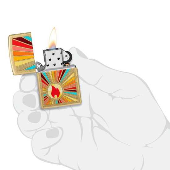 Encendedor ZIPPO 46957 C/Diseño Dorado 0