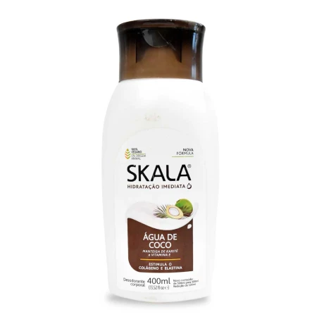 CREMA CORPORAL SKALA HIDRATANTE 400 ML AGUA DE COCO CREMA CORPORAL SKALA HIDRATANTE 400 ML AGUA DE COCO
