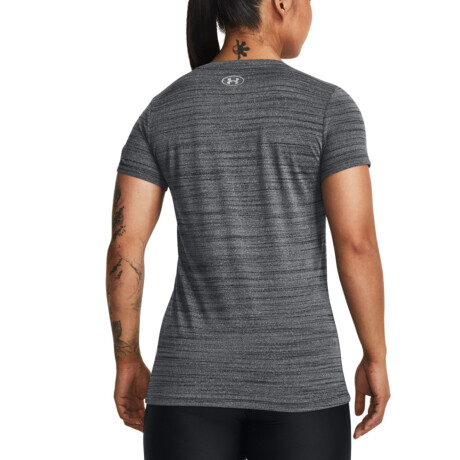 REMERA UNDER AMROUR TECH TIGER Black & Grey