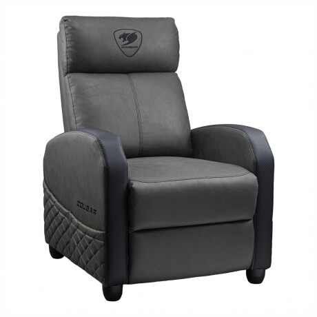 SOFA COUGAR RANGER ELITE Sofá Gamer COUGAR Ranger Elite Reclinable Con Apoyo Ergonómico - Jet Gray