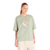 Remera New Balance de Mujer - WT53912GAS Verde