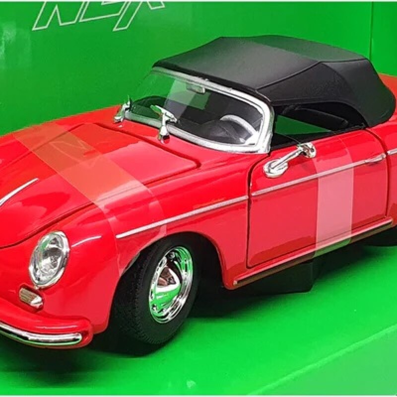 Welly Porsche 356 A Speedster, rojo, 1:24 Welly Porsche 356 A Speedster, rojo, 1:24