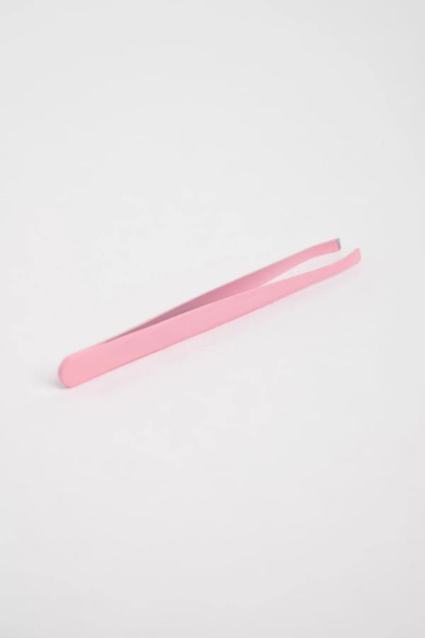 Pinza de cejas Rosada