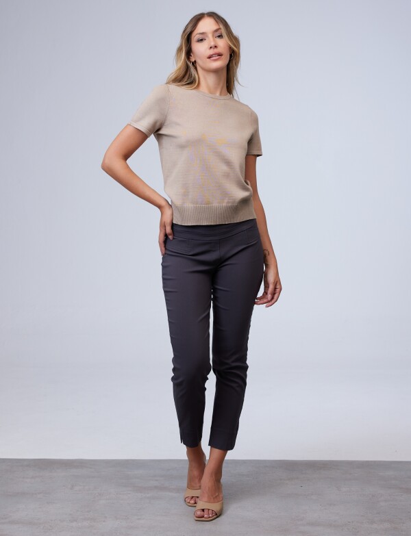 Pantalon Pull On GRIS