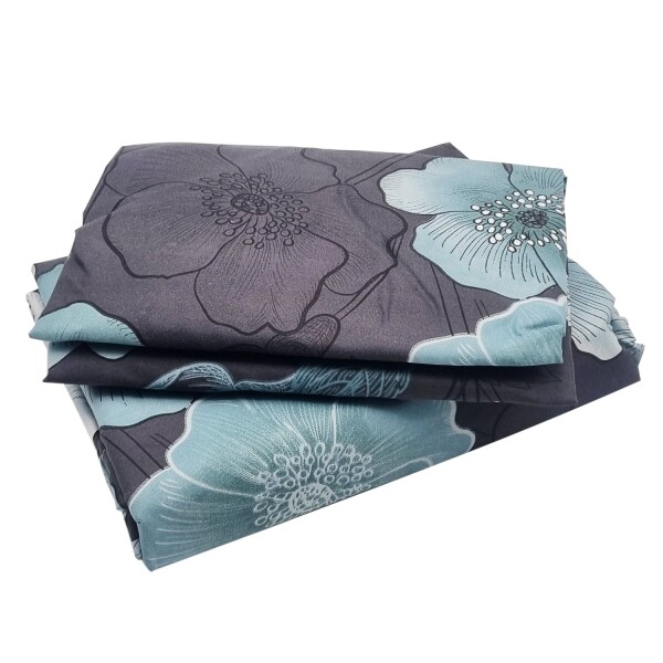 Juego Sabanas + Almohadas Alondra 2 Plazas Completo Diseños Variante Diseño Flores