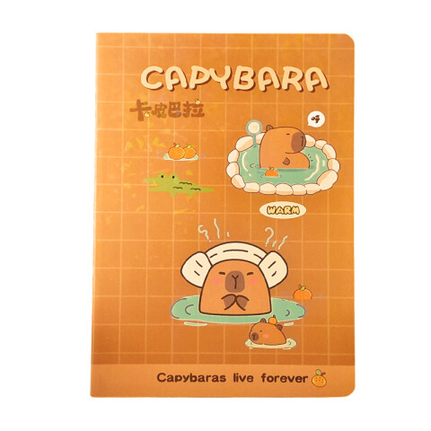 Cuaderno a rayas capibara 30 hojas Cuaderno A Rayas Capibara 30 Hojas
