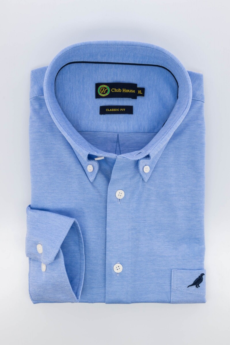 Camisa Jersey clásica - Celeste 