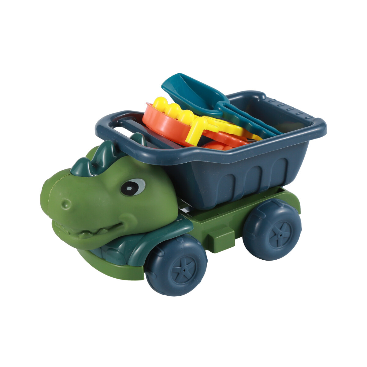 Camión con accesorios Dinosaurio - Camion Con Accesorios Para Playa 15*27.5*14cm 