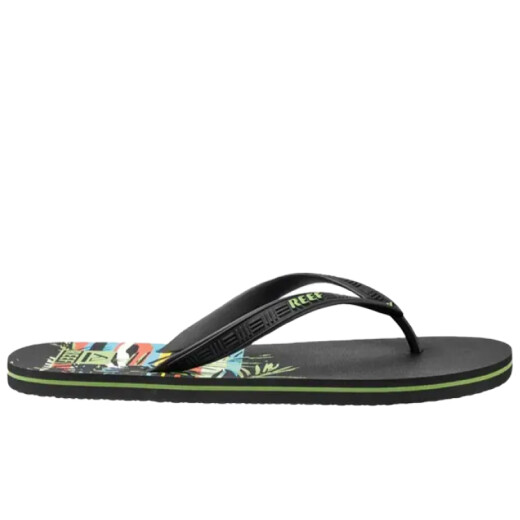Ojotas Reef Seaside Prints Retro Horizon - Negro Ojotas Reef Seaside Prints Retro Horizon - Negro