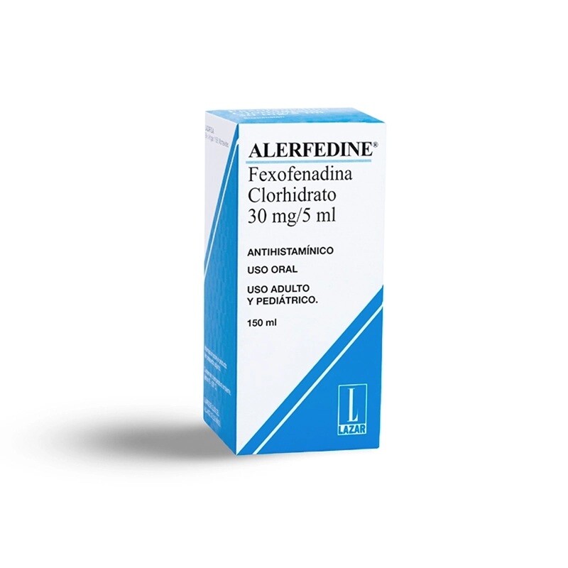 Alerfedine Suspensión 150 Ml. Alerfedine Suspensión 150 Ml.