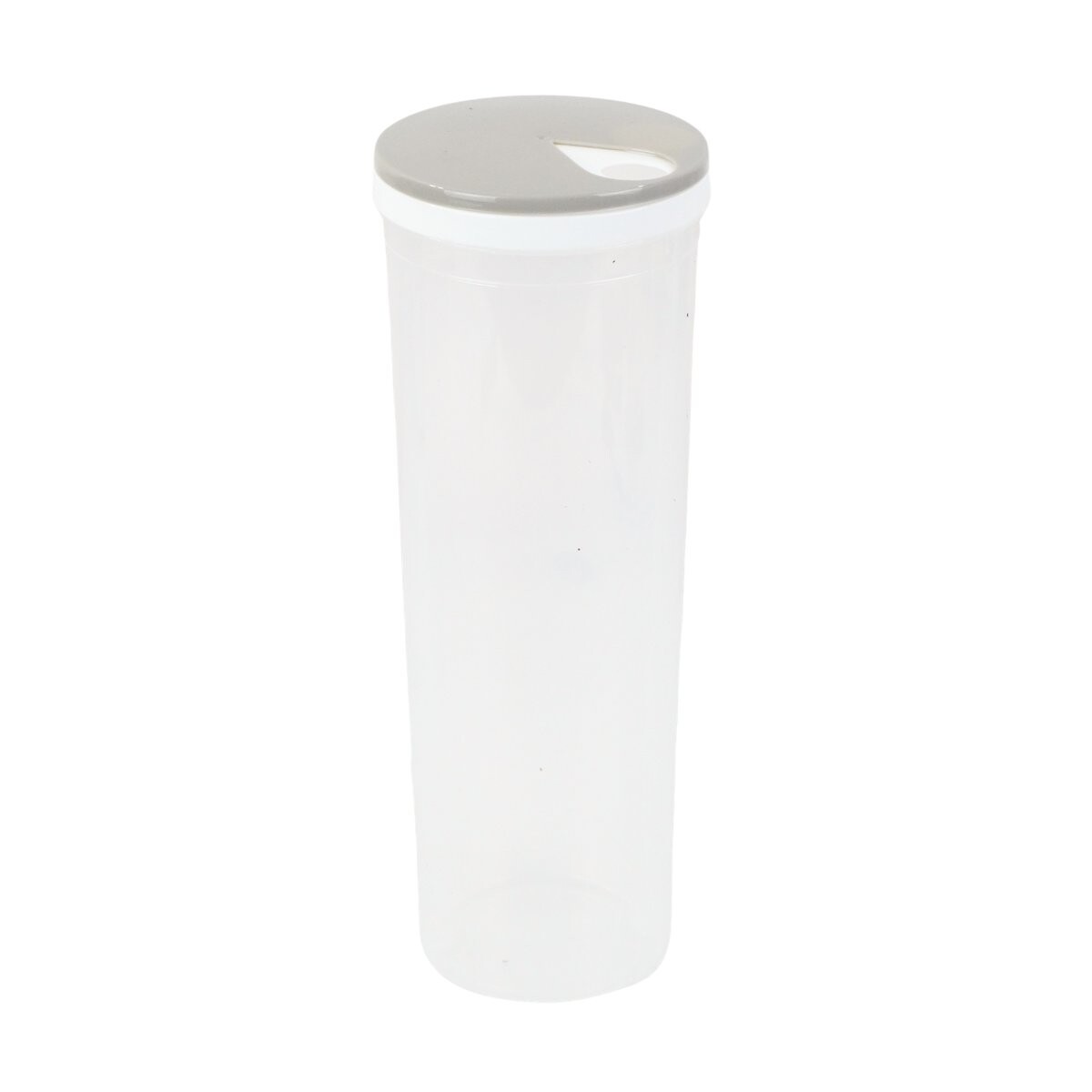 Frasco de plastico alto tapa con dispensador 