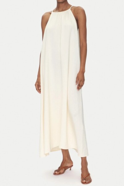 Vestido Manteca