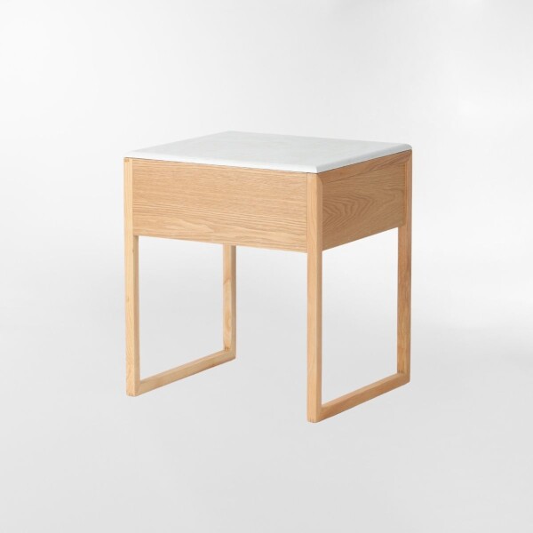 MESA DE NOCHE MOCCA BLANCO - UNICO