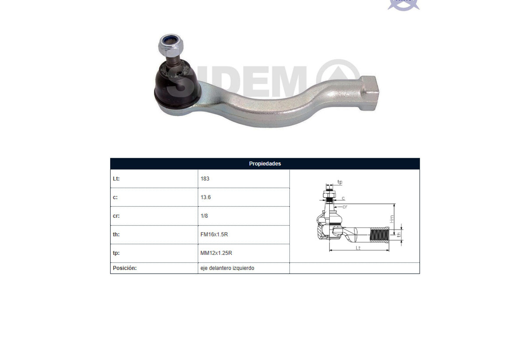 Puntero Mitsubishi L200 07-25 Izq 