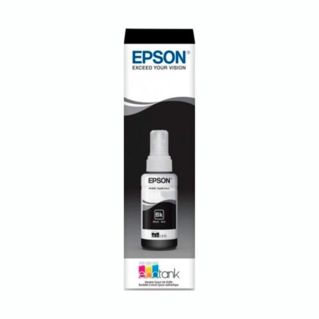 Botella De Tinta EPSON T664 Negra 70Ml Botella De Tinta EPSON T664 Negra 70Ml