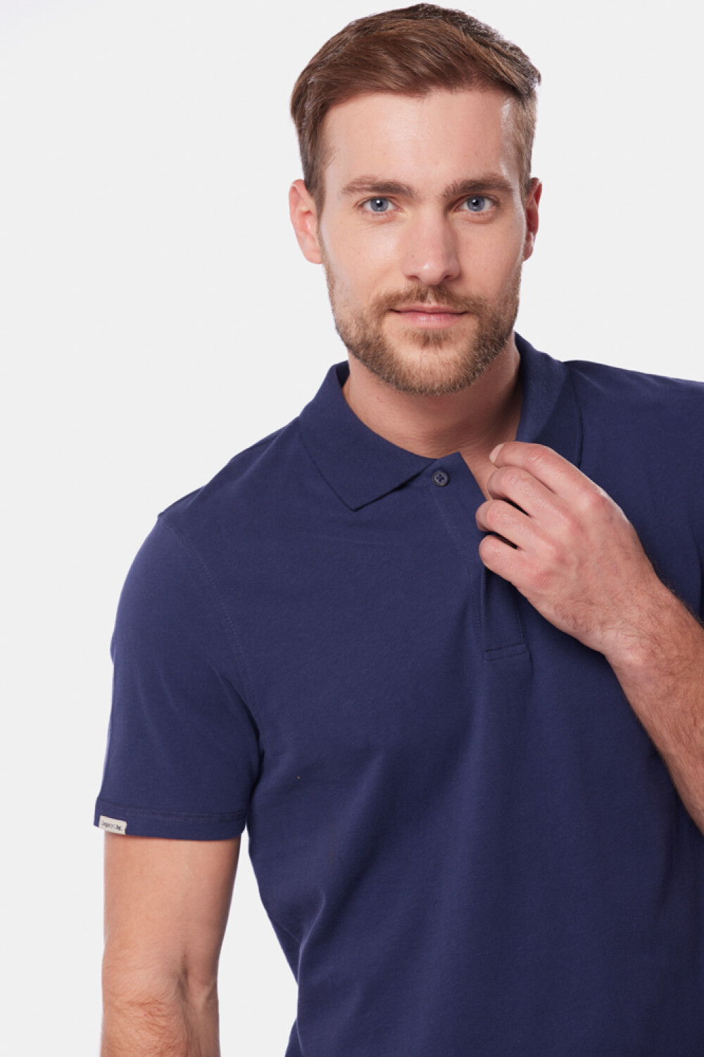 REMERA POLO JERSEY LISA Azul