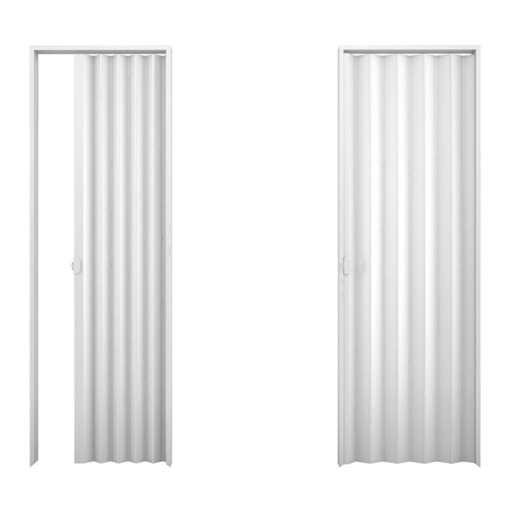 PUERTA PLEGABLE PVC BLANCO - 60x210 CM Puerta Plegable Pvc Blanco - 60x210 Cm