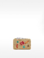 Bolso Multifuncional De Rafia M multicolor