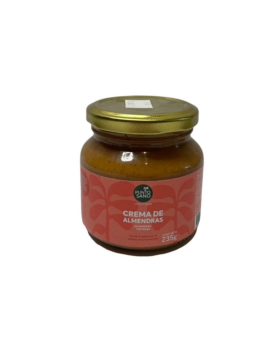 Crema de Almendras 235 grs Punto Sano 