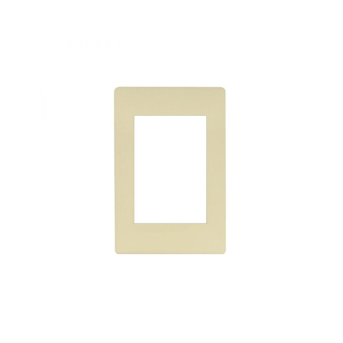 Plaqueta para 3 módulos marfil - Petra - M46602RP3 
