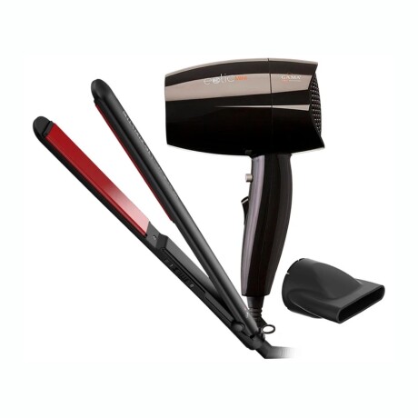 Combo GAMA Secador Eolic Helios + Planchita Bella Delicate Tourmalina Temperatura Fija Combo GAMA Secador Eolic Helios + Planchita Bella Delicate Tourmalina Temperatura Fija