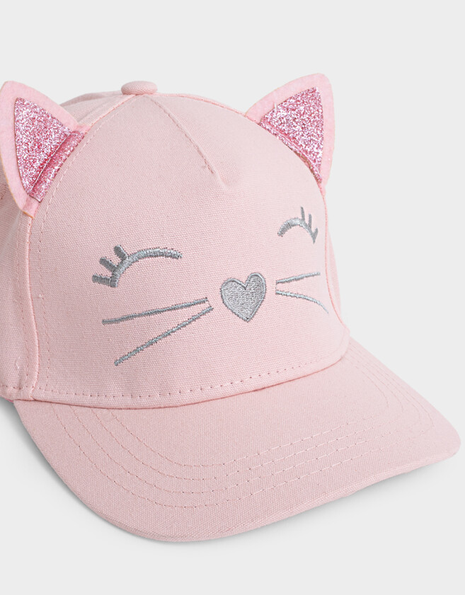 Caps y sombreros infantiles Animalito Gorra Infantil De Gatito - Rosa Claro