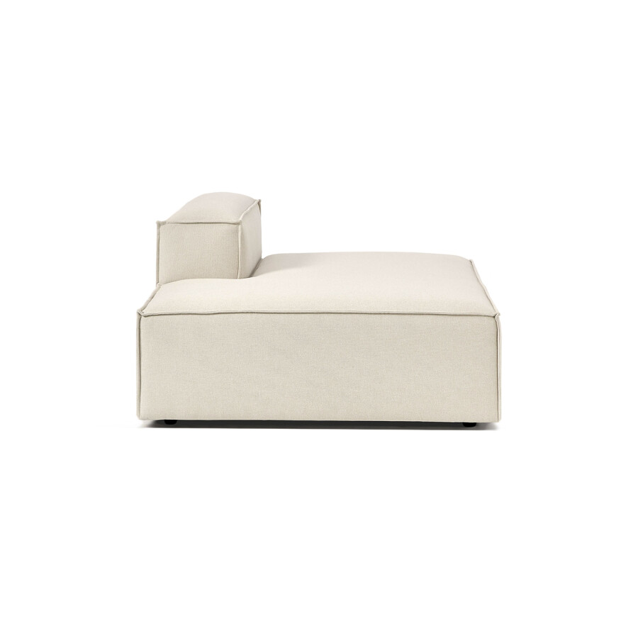 Sillón Nicole Chaise Lounge Simple Derecho Beige