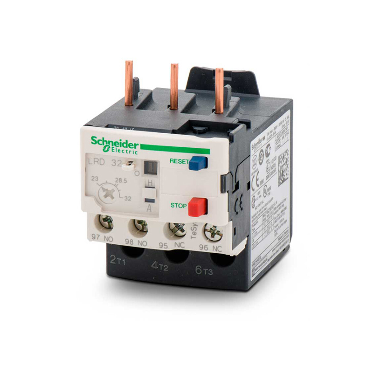 Relé térmico p/contactor LC1D 23-32A - TL1824 
