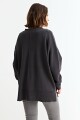 Cardigan oversized NEGRO