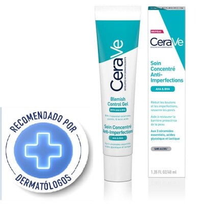 Cerave Blemish Control Gel (con Aha Bha) 40 Ml. Cerave Blemish Control Gel (con Aha Bha) 40 Ml.