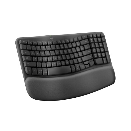 Teclado Inalámbrico Ergonómico en español Logitech Wave Keys Bluetooth Multi Device 920 Graphite