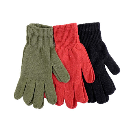 GUANTE LANA ADULTO LISO DIF COLOR GUANTE LANA ADULTO LISO DIF COLOR