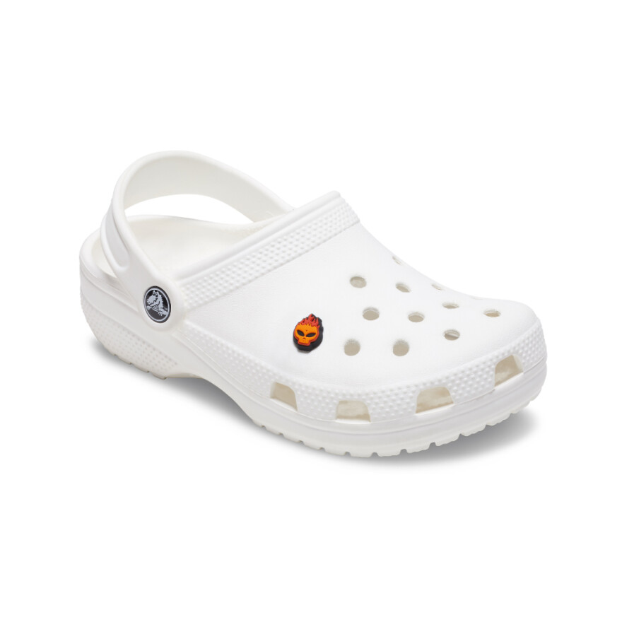 Jibbitz Flaming Skull Multicolor