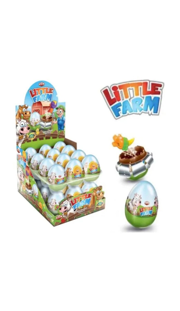 HUEVOS ANL 25GRS LITTLE FARM (DISPLAY 24PCS) 