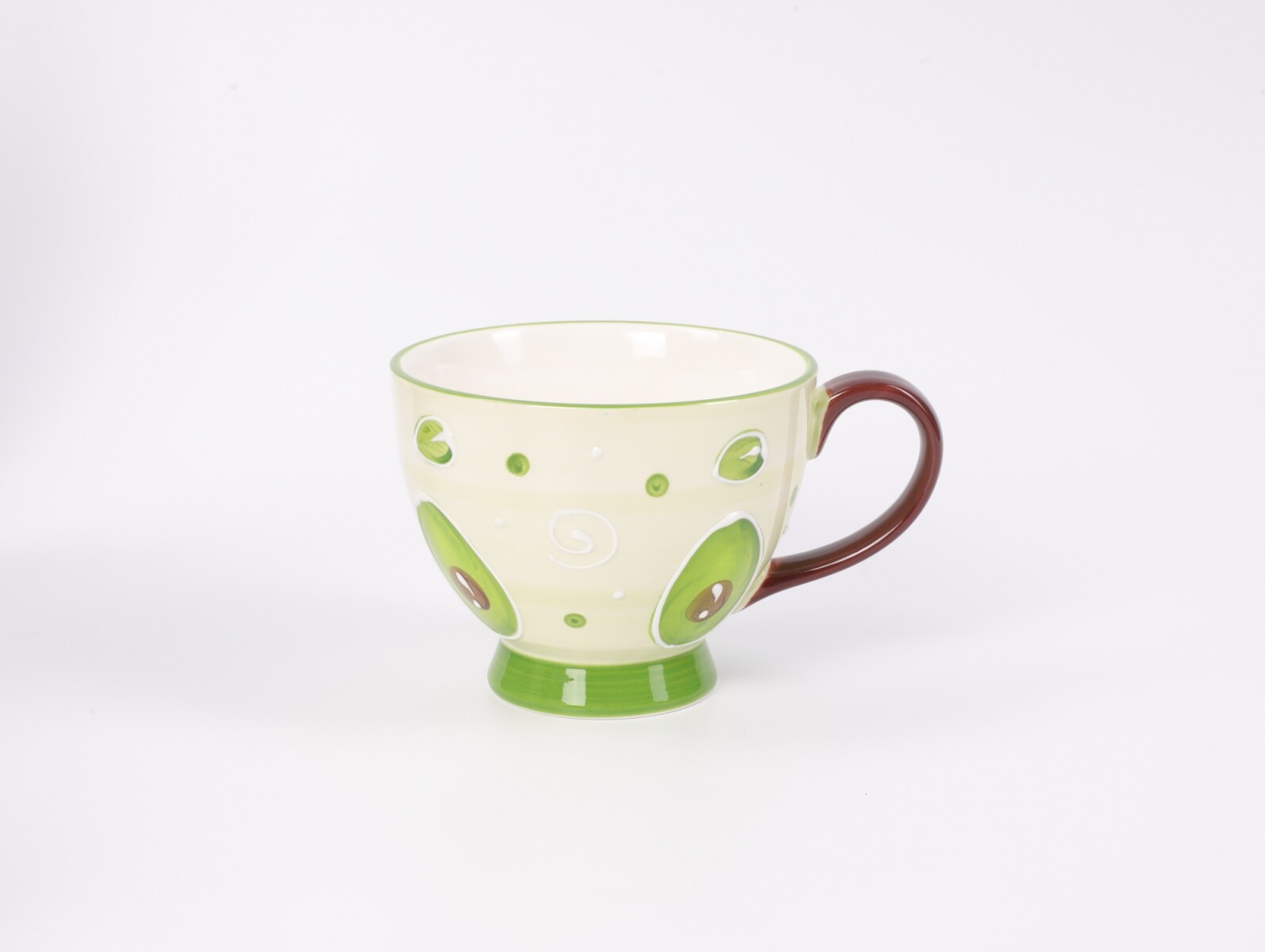 TAZA CERÁMICA DE AGUACATE 