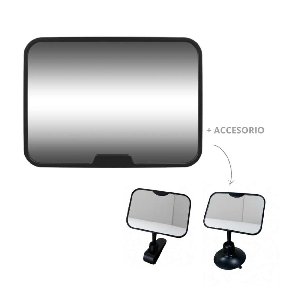 Espejo Rectangular 360 - Universal 