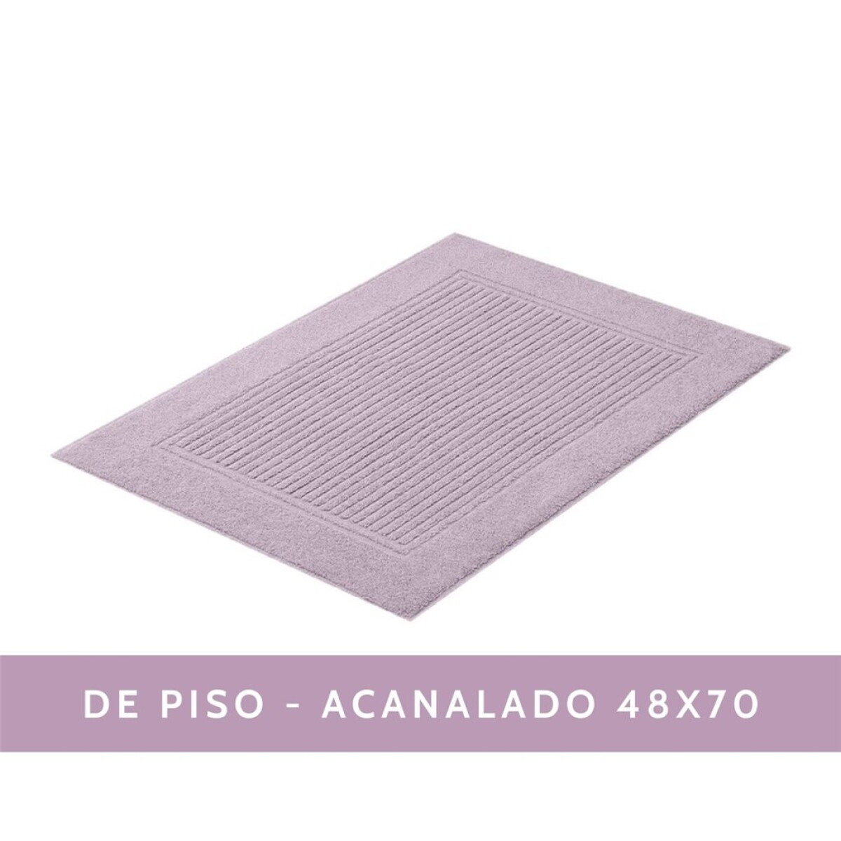 TOALLA P/PIES ACANALADO BUDDEMEYER - 500G/M2 3223ROSA 48X70 