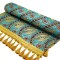 Caminero de mesa 1,40 Tulipanes Turquesa
