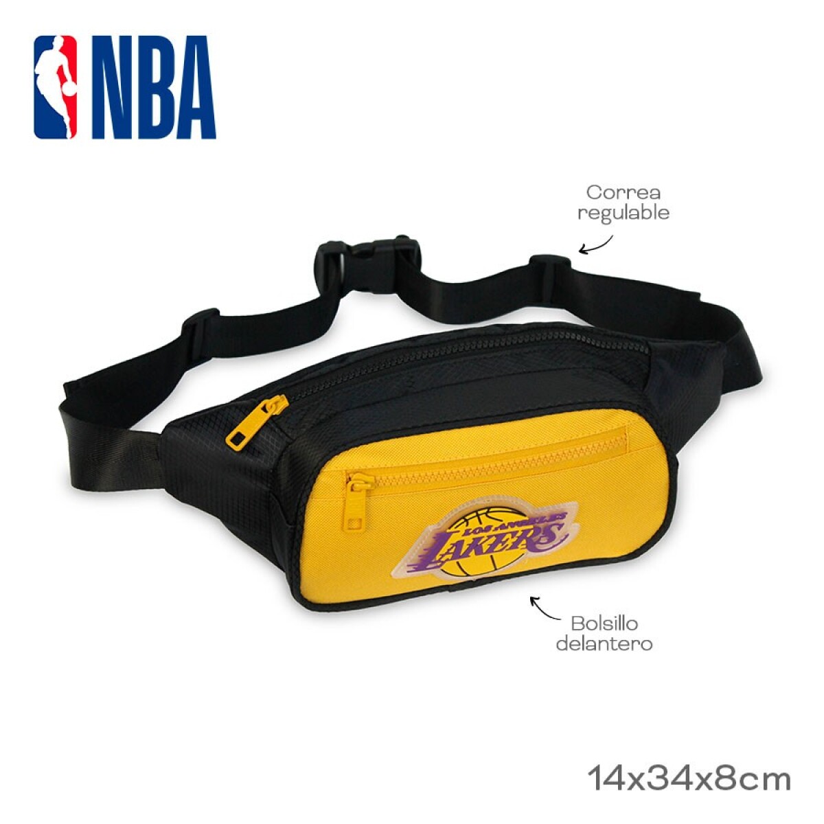 Riñonera Nba 27614 Varios Diseños - LAKERS 